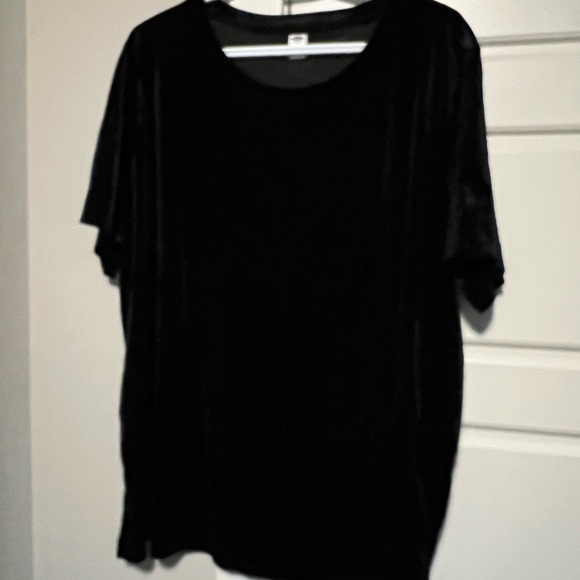 BLACK VELVET SHIRT - Picture 2 of 8